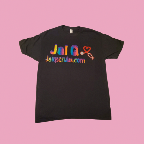 Tee Shirt Jai Q Rainbow